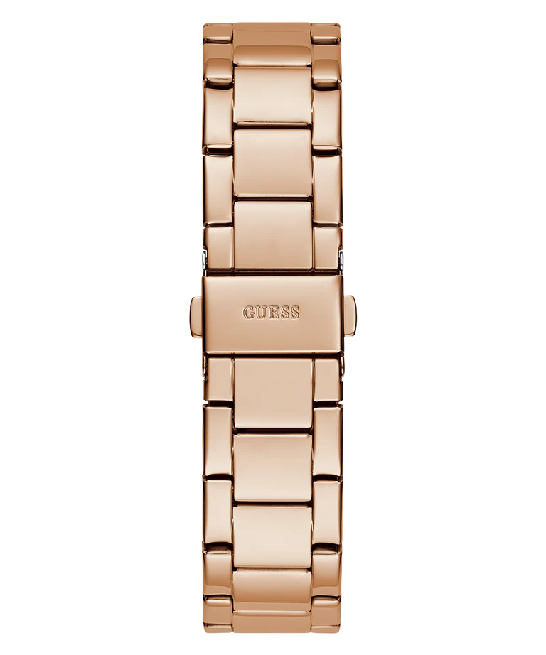 GUESS Ladies Rose Gold Tone Analog Watch