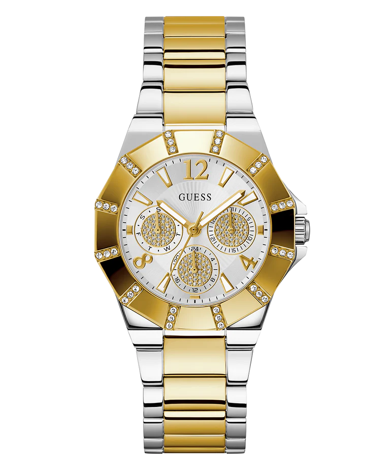 GUESS Ladies 2-Tone Multi-function Watch
