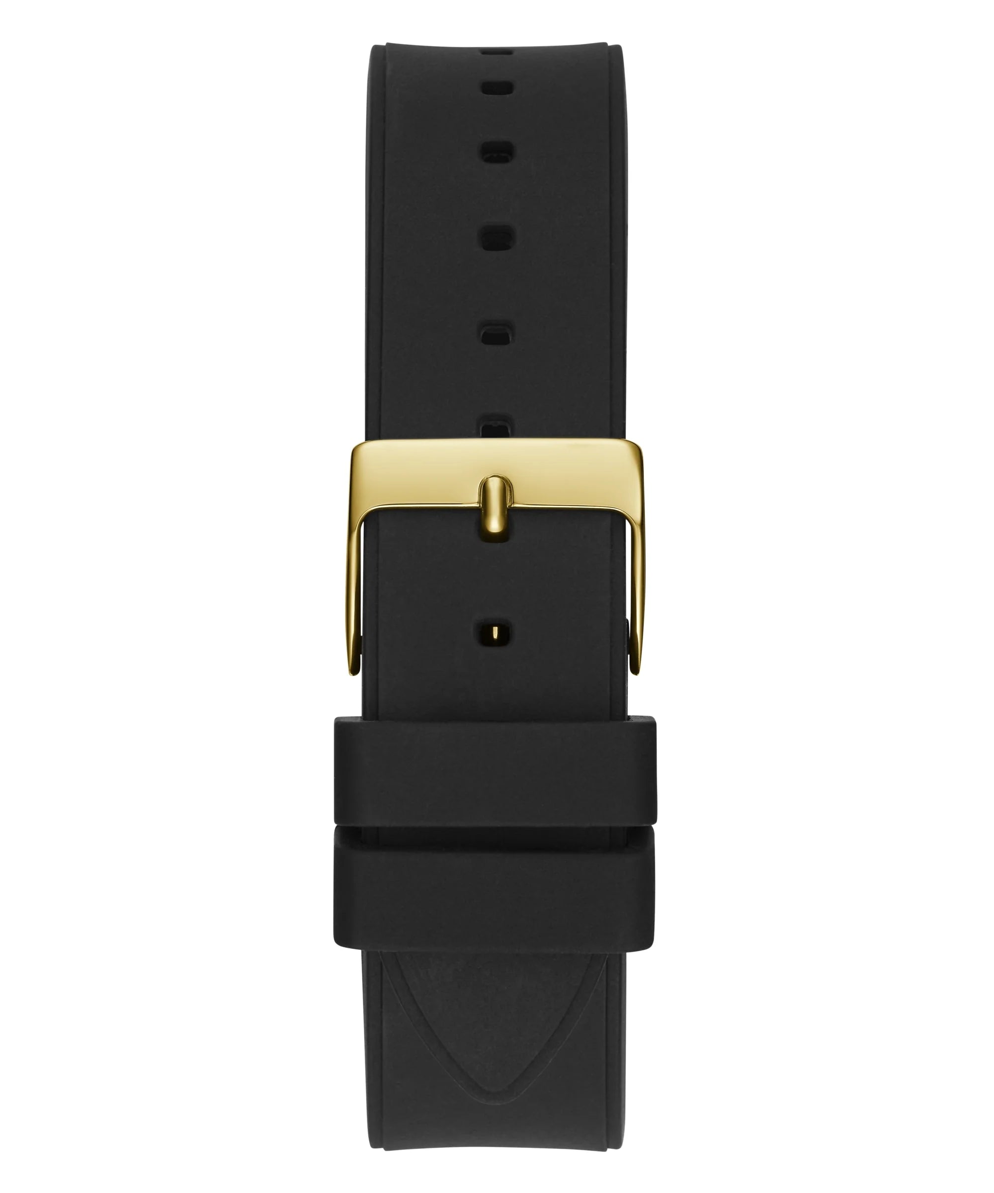 Guess Women Sport Champagne Dial Square Case Multi-Function