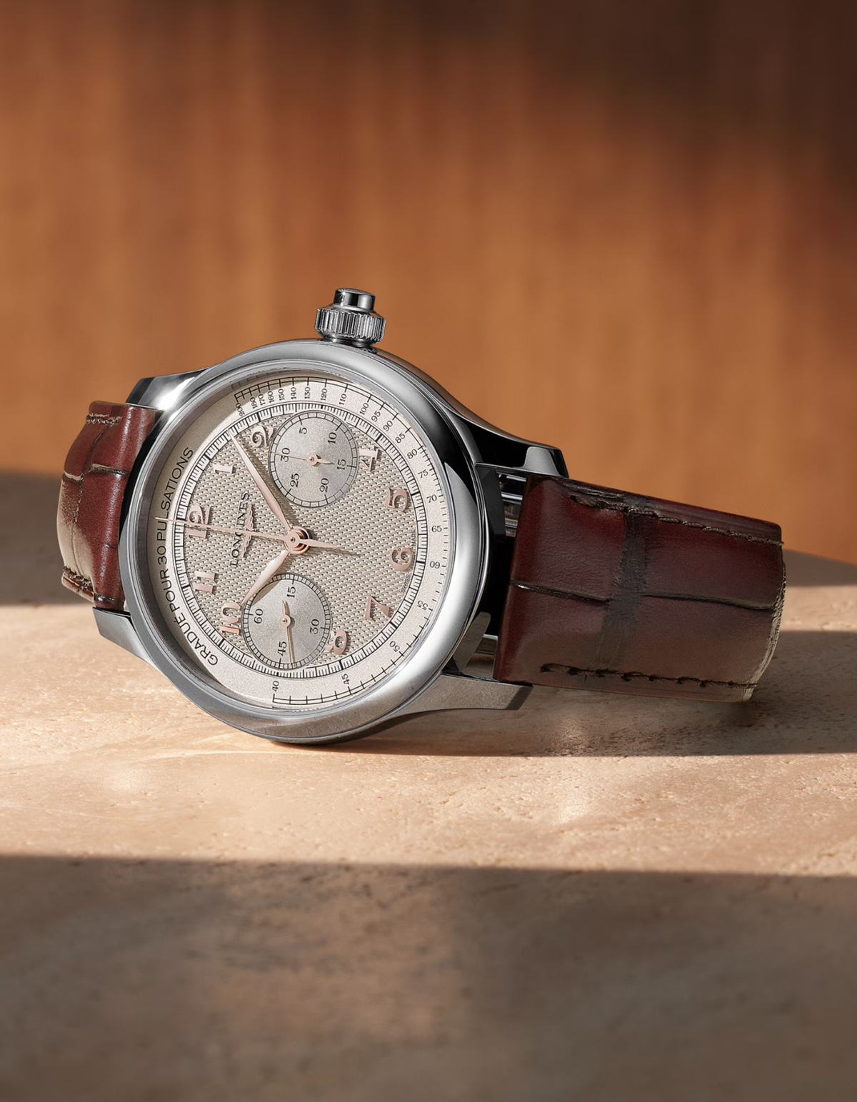 THE LONGINES MASTER COLLECTION CHRONO MONOPUSHER