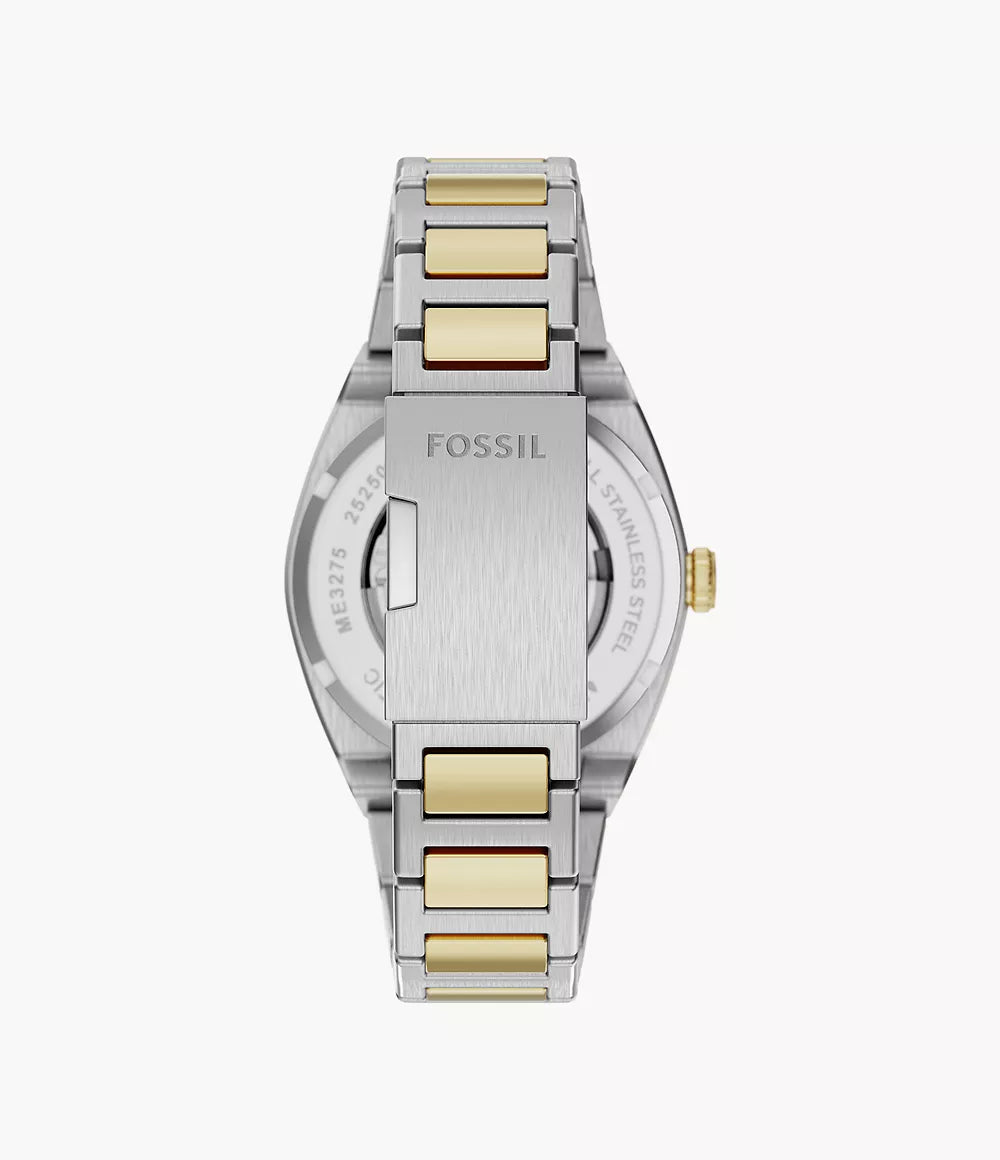 Fossil Everett 42mm Automatic Two-Tone Stainless-Steel Watch