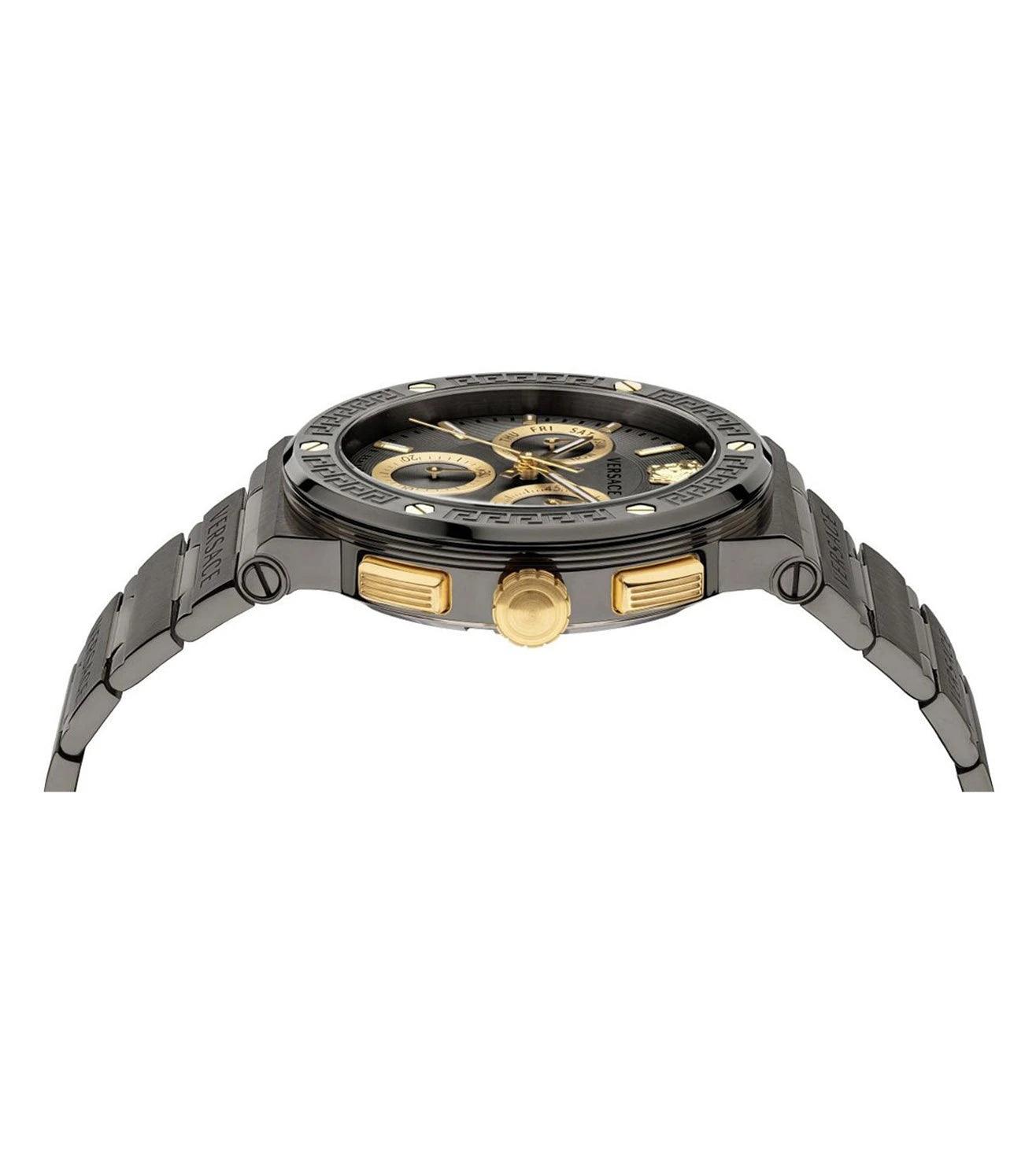 Versace Greca Logo Chronograph