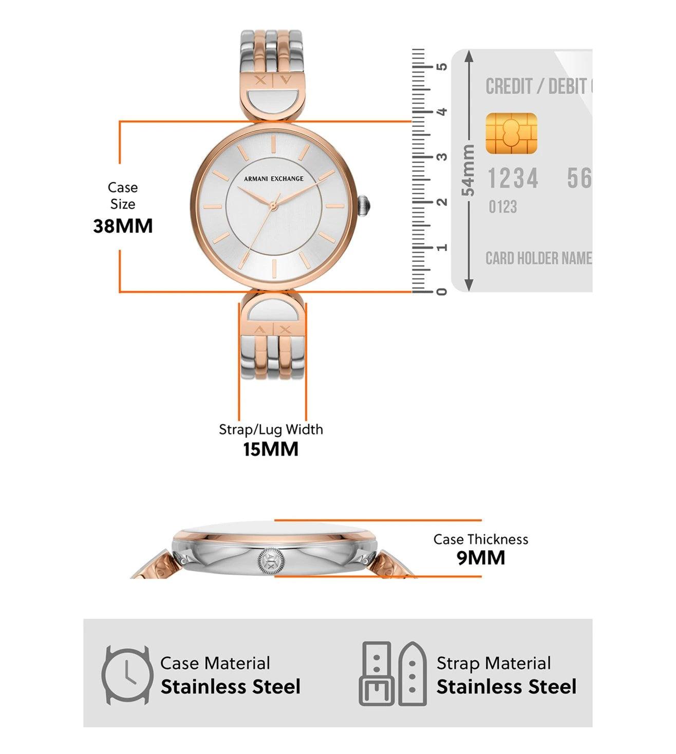 ARMANI EXCHANGE THREE-HAND