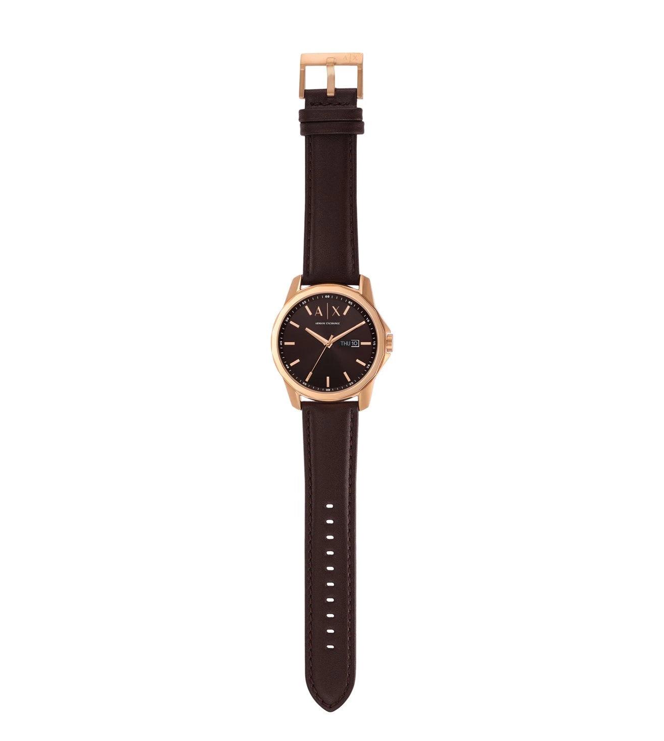 ARMANI EXCHANGE THREE HAND-DATE