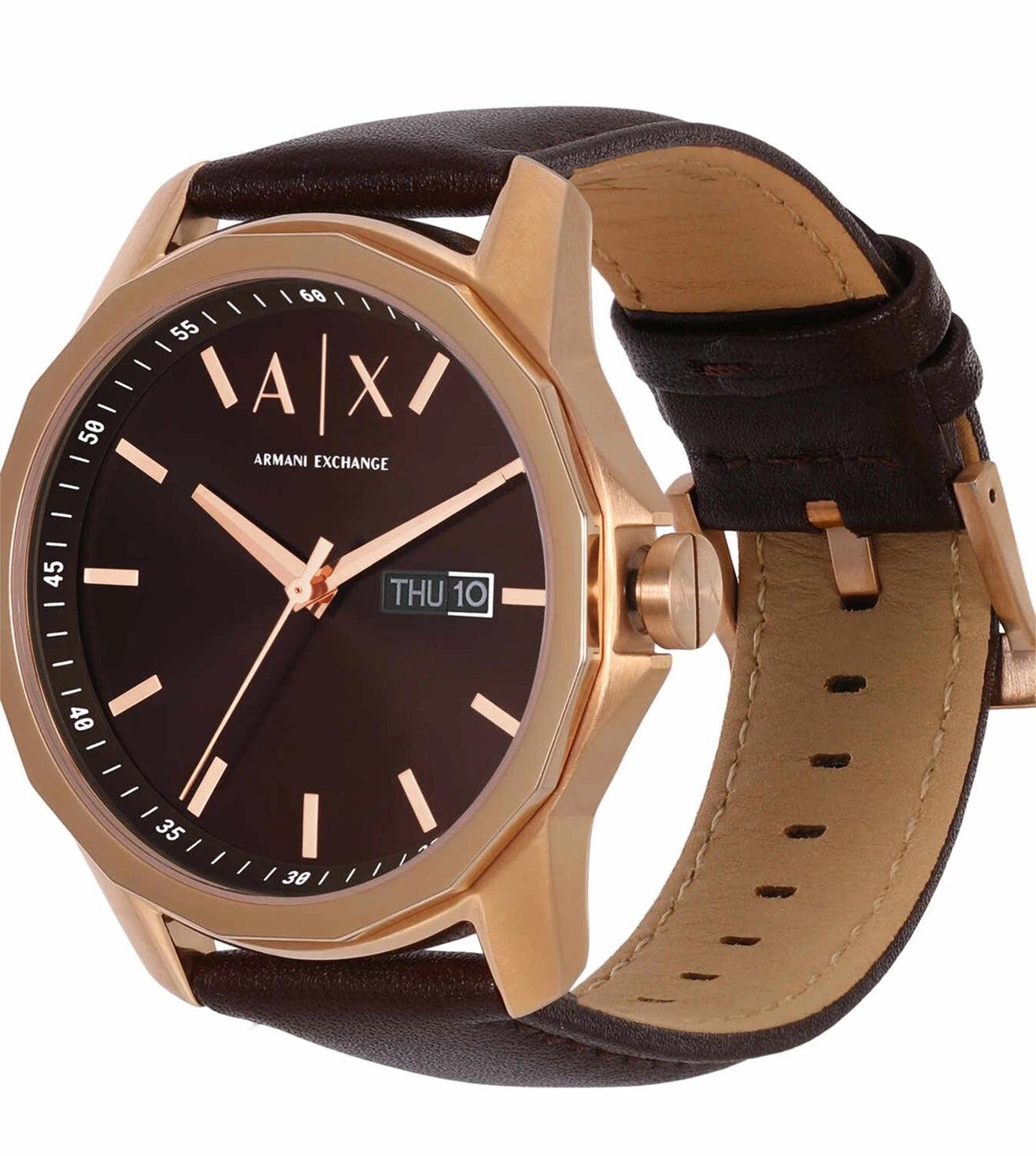 ARMANI EXCHANGE THREE HAND-DATE