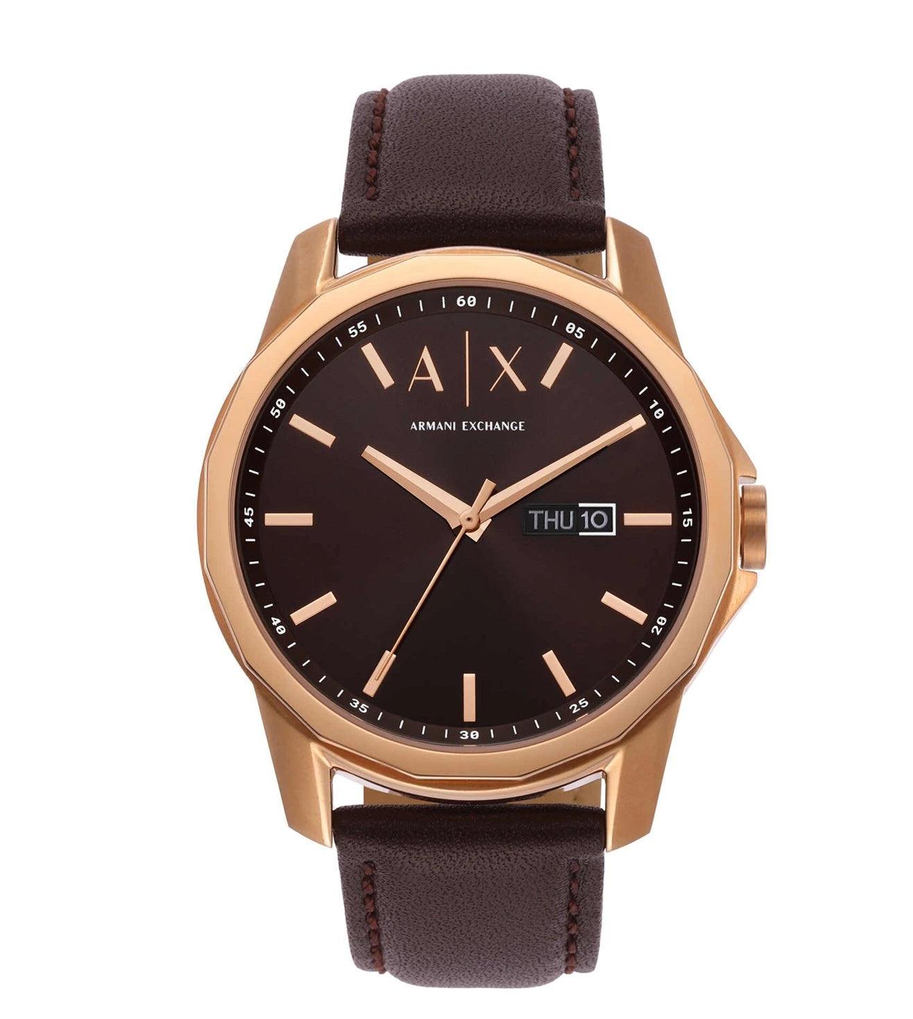 ARMANI EXCHANGE THREE HAND-DATE