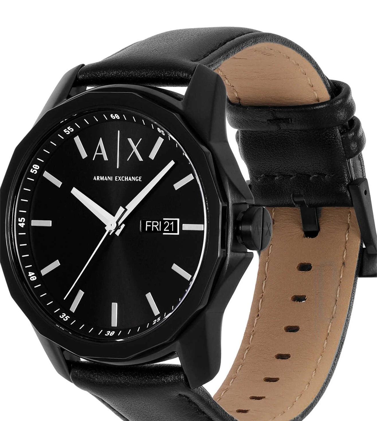 ARMANI EXCHANGE THREE HAND-DATE