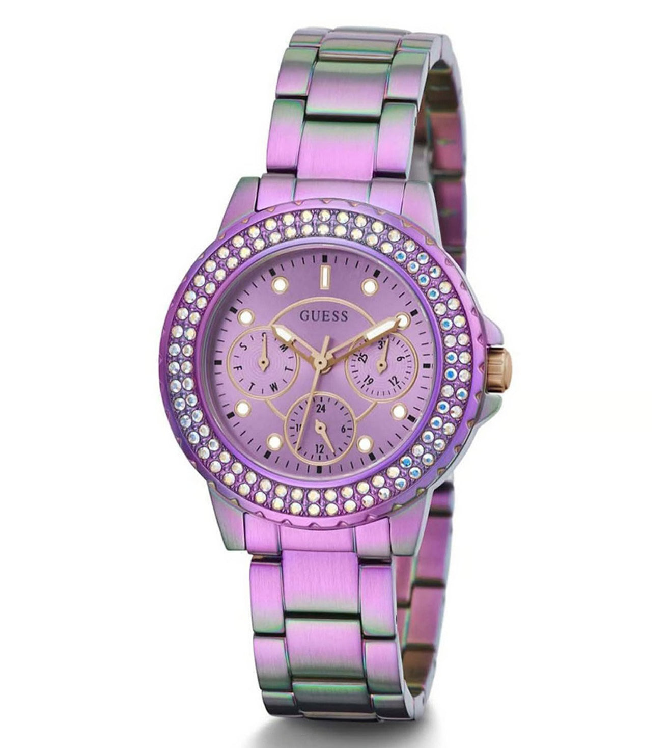 GUESS Crown Jewel Analog Watch for Women