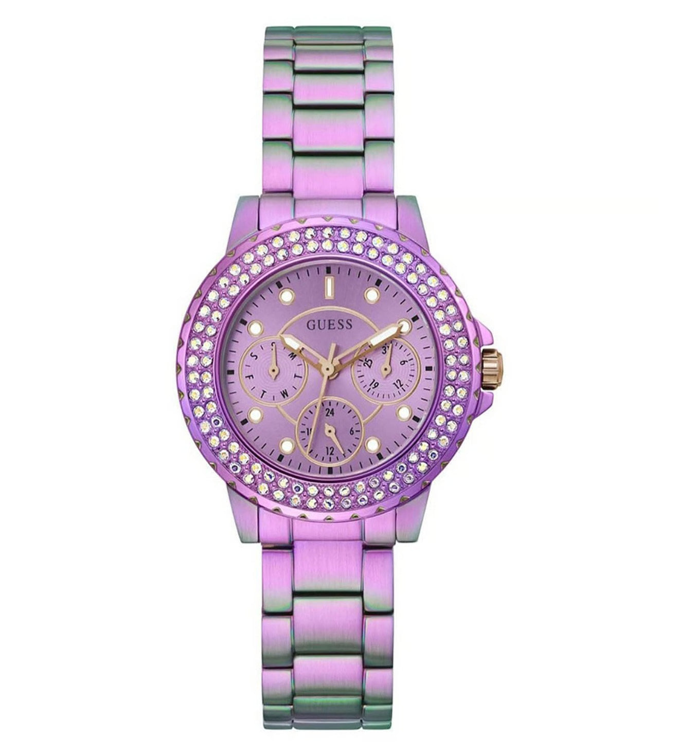 GUESS Crown Jewel Analog Watch for Women