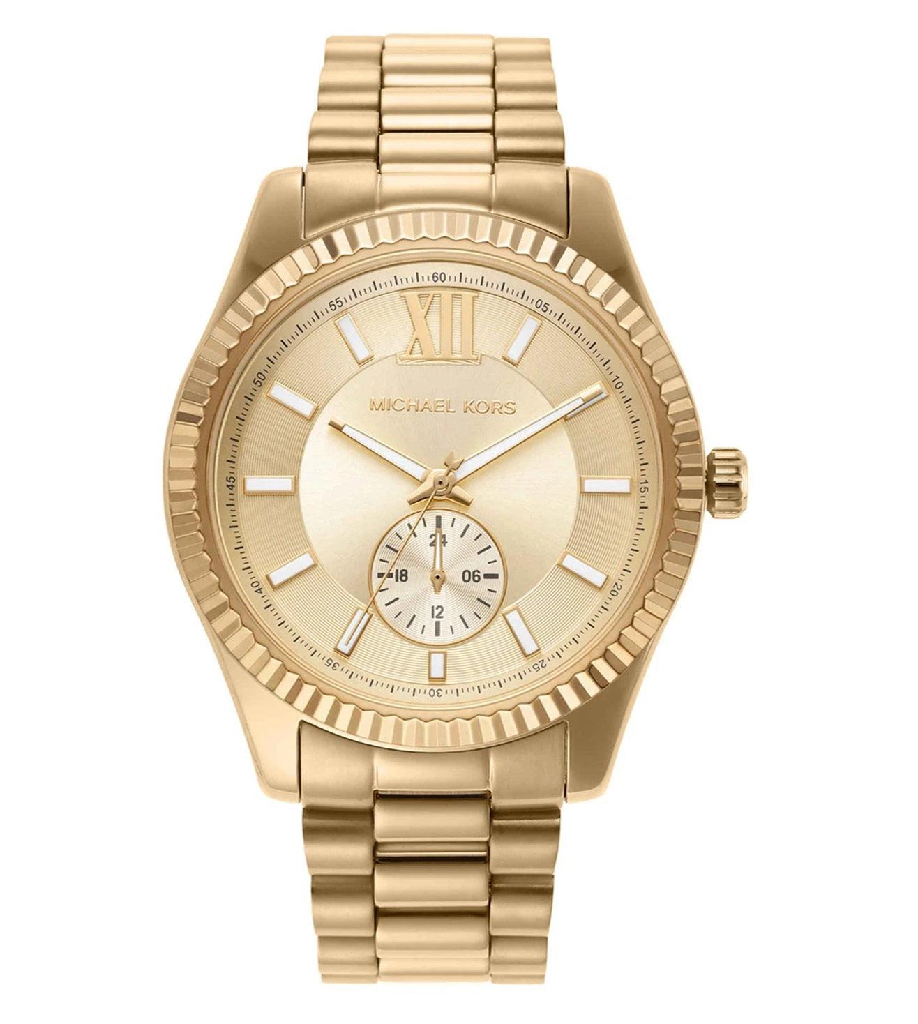 Michael kors lexington chronograph men's watch online