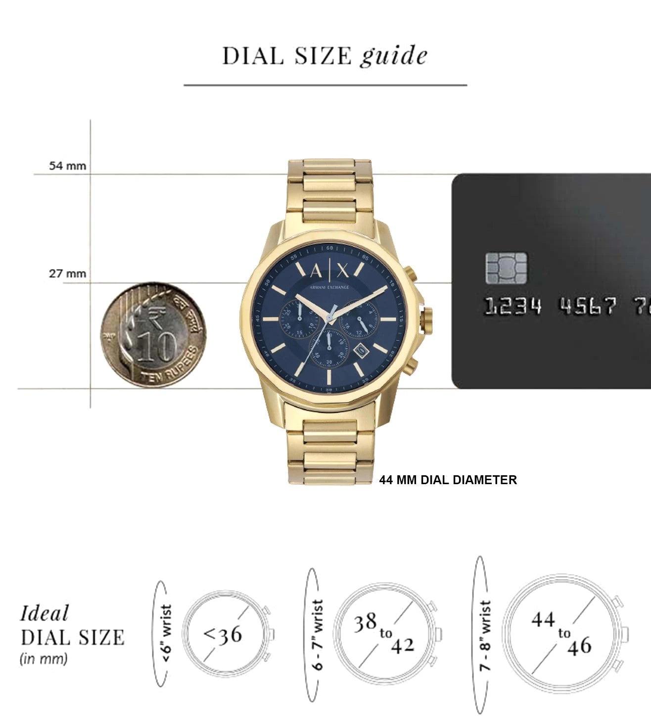 ARMANI EXCHANGE BANKS CHRONOGRAPH