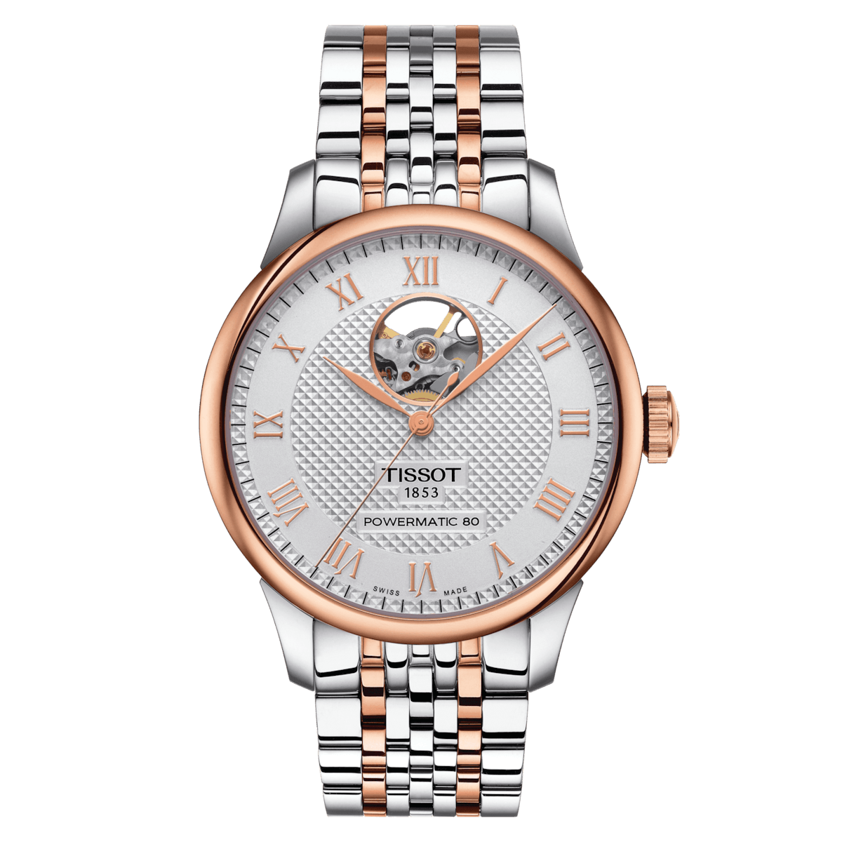 TISSOT LE LOCLE POWERMATIC 80 OPEN HEART