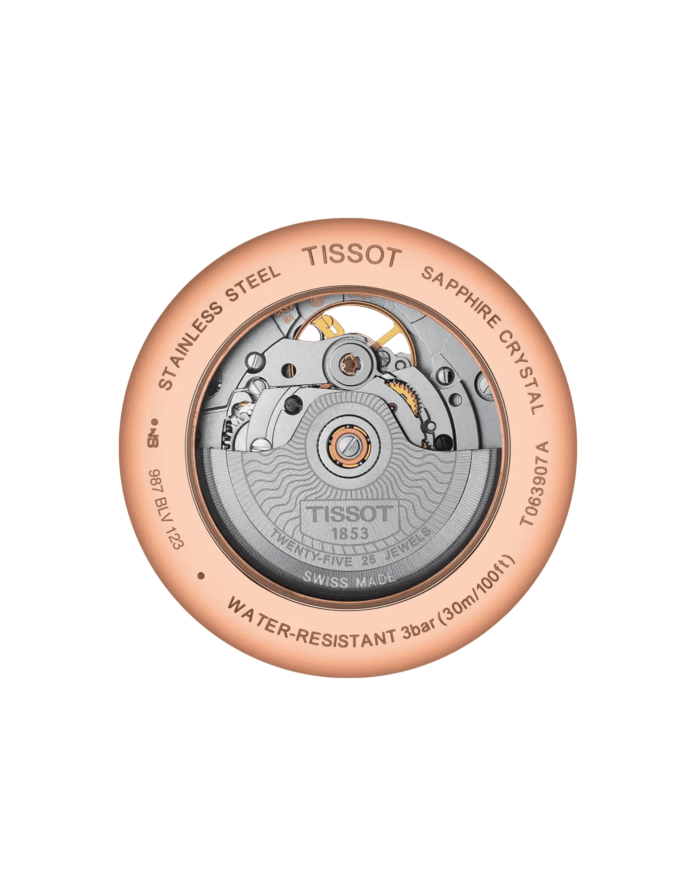 TISSOT TRADITION POWERMATIC 80 OPEN HEART