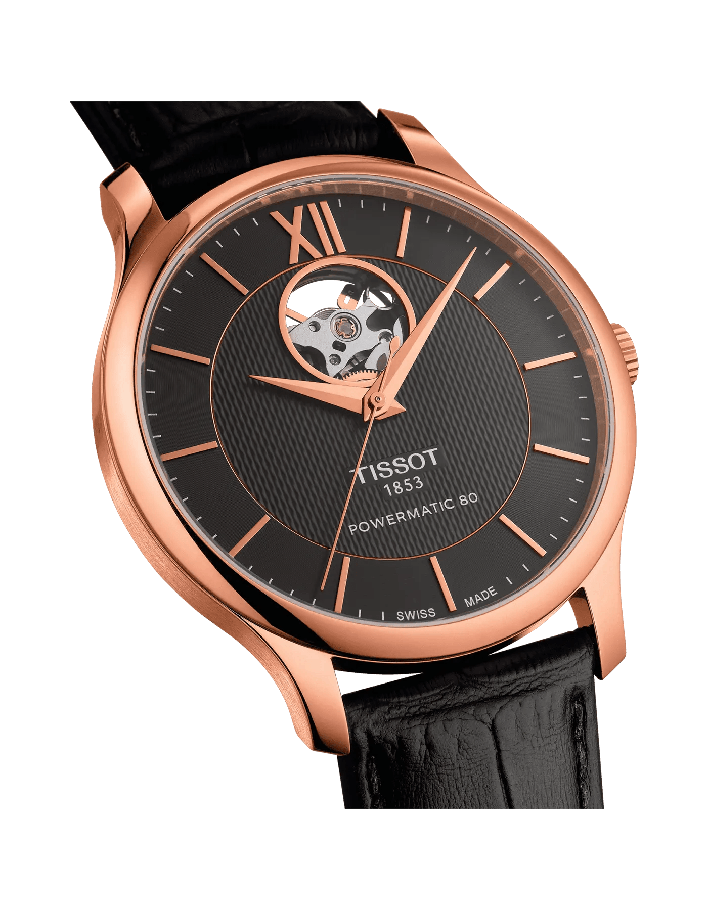 TISSOT TRADITION POWERMATIC 80 OPEN HEART