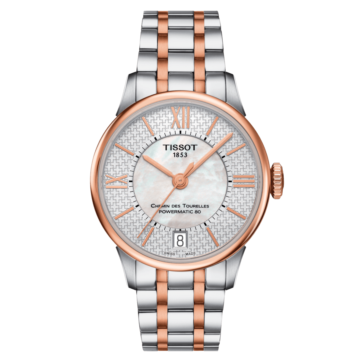 TISSOT CHEMIN DES TOURELLES POWERMATIC 80 HELVETIC PRIDE LADY