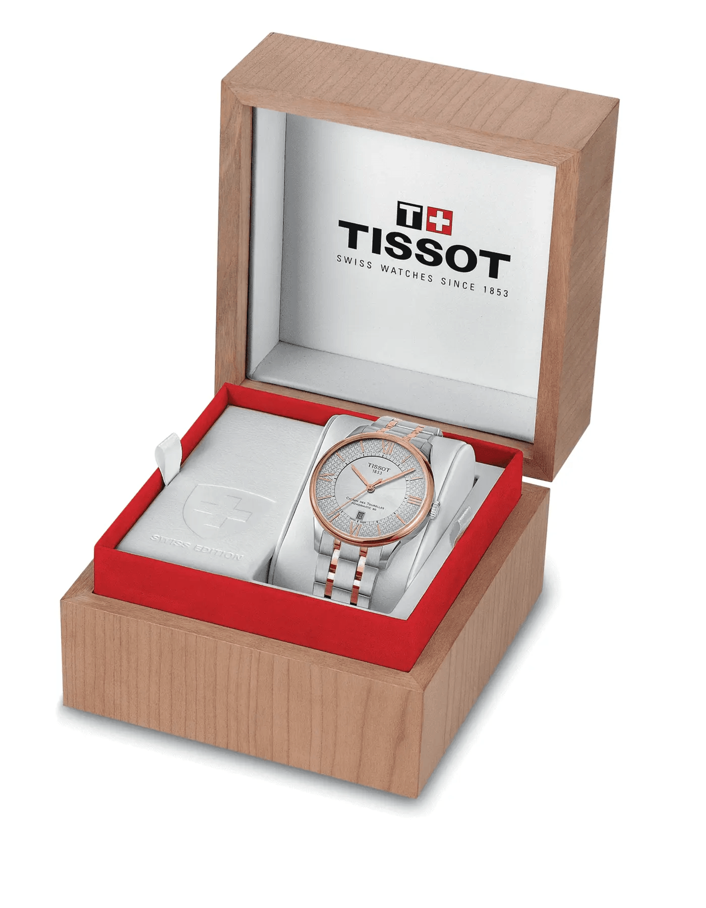TISSOT CHEMIN DES TOURELLES POWERMATIC 80 HELVETIC PRIDE SPECIAL EDITION