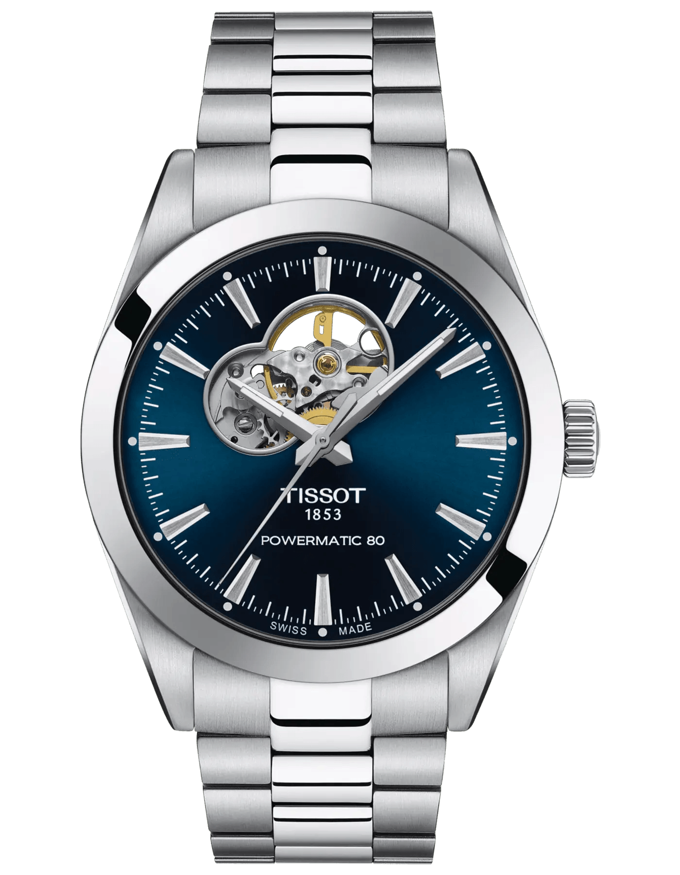 TISSOT GENTLEMAN POWERMATIC 80 OPEN HEART