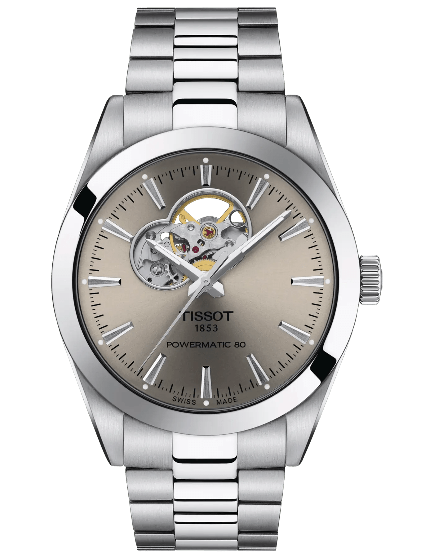 TISSOT GENTLEMAN POWERMATIC 80 OPEN HEART