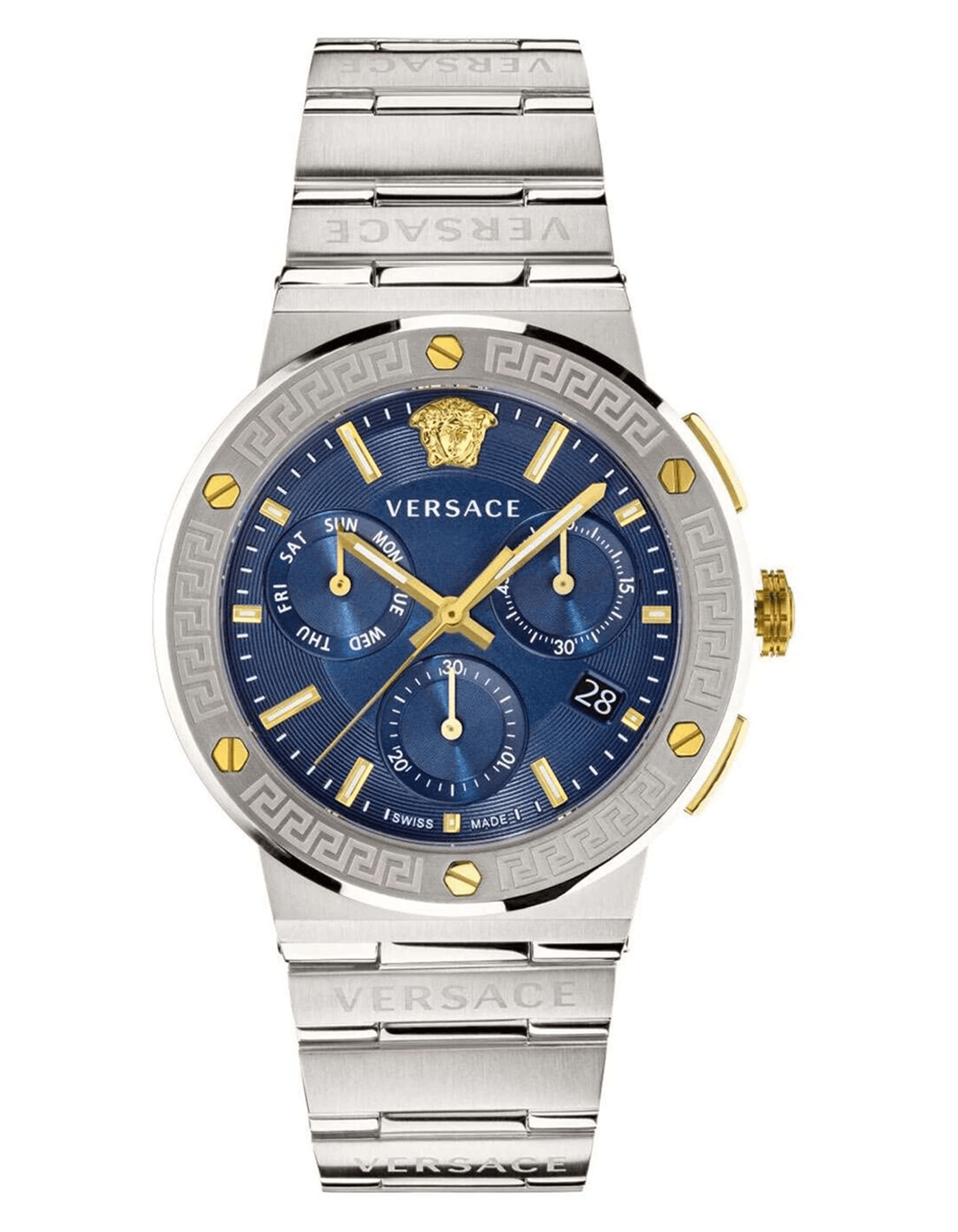 Versace Greca Logo Chronograph