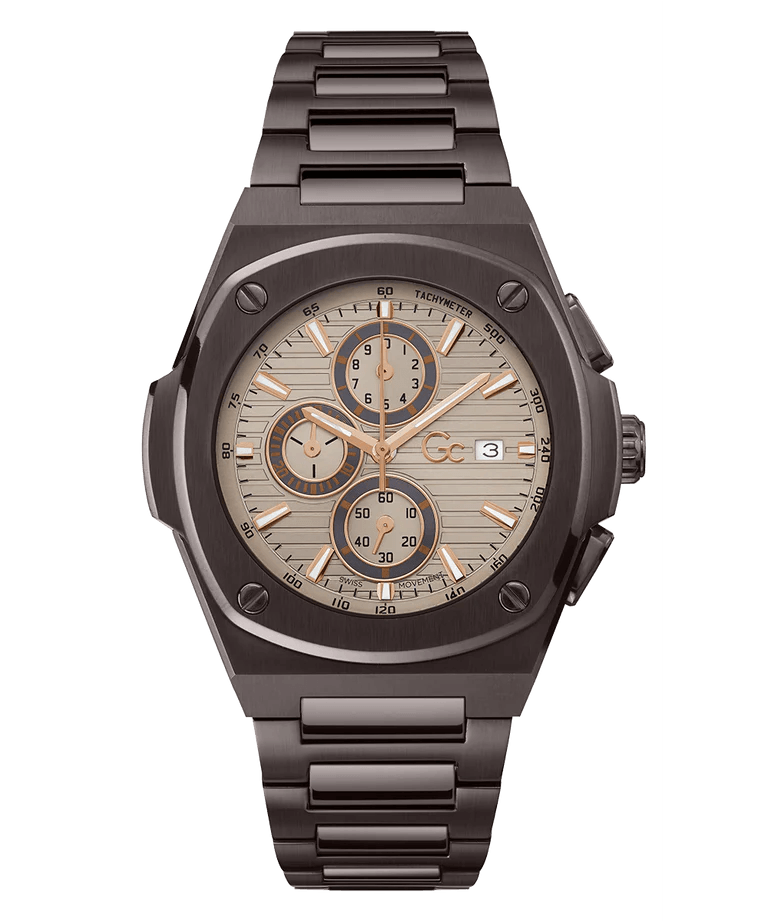 Gc Coussin Shape Chrono Metal