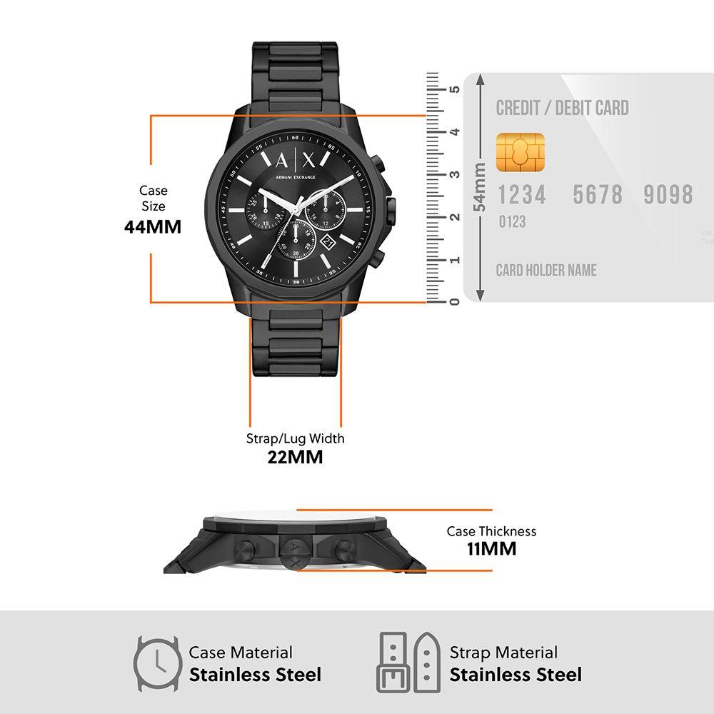 ARMANI EXCHANGE BANKS CHRONOGRAPH