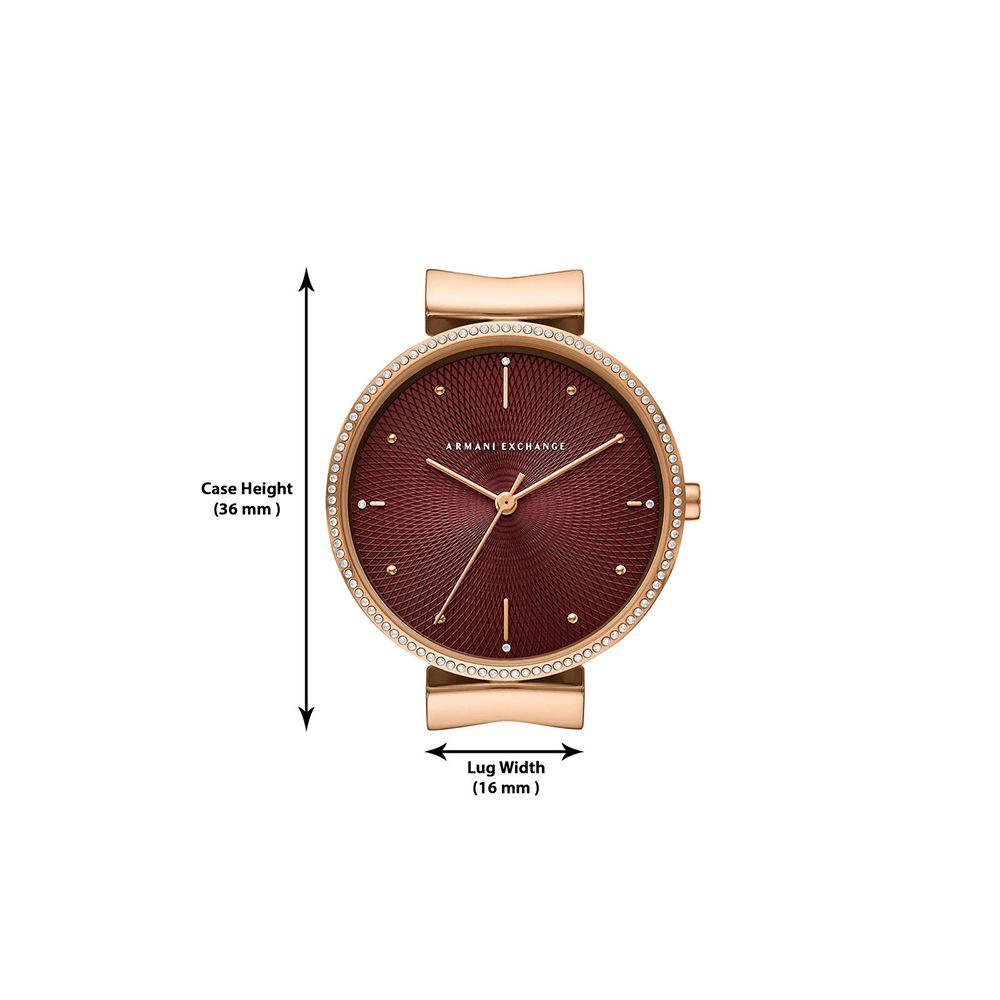 Armani Exchange Round Red