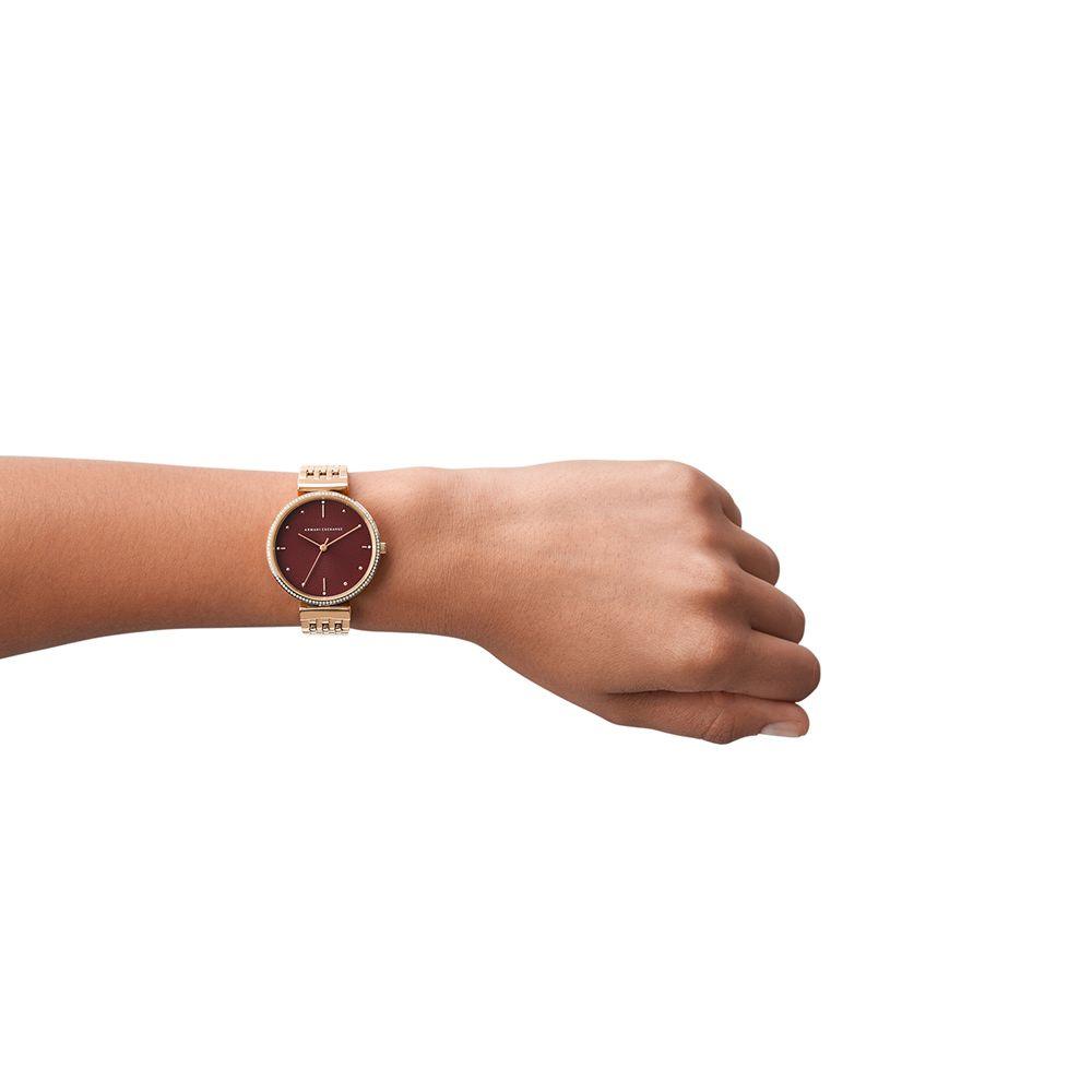 Armani Exchange Round Red