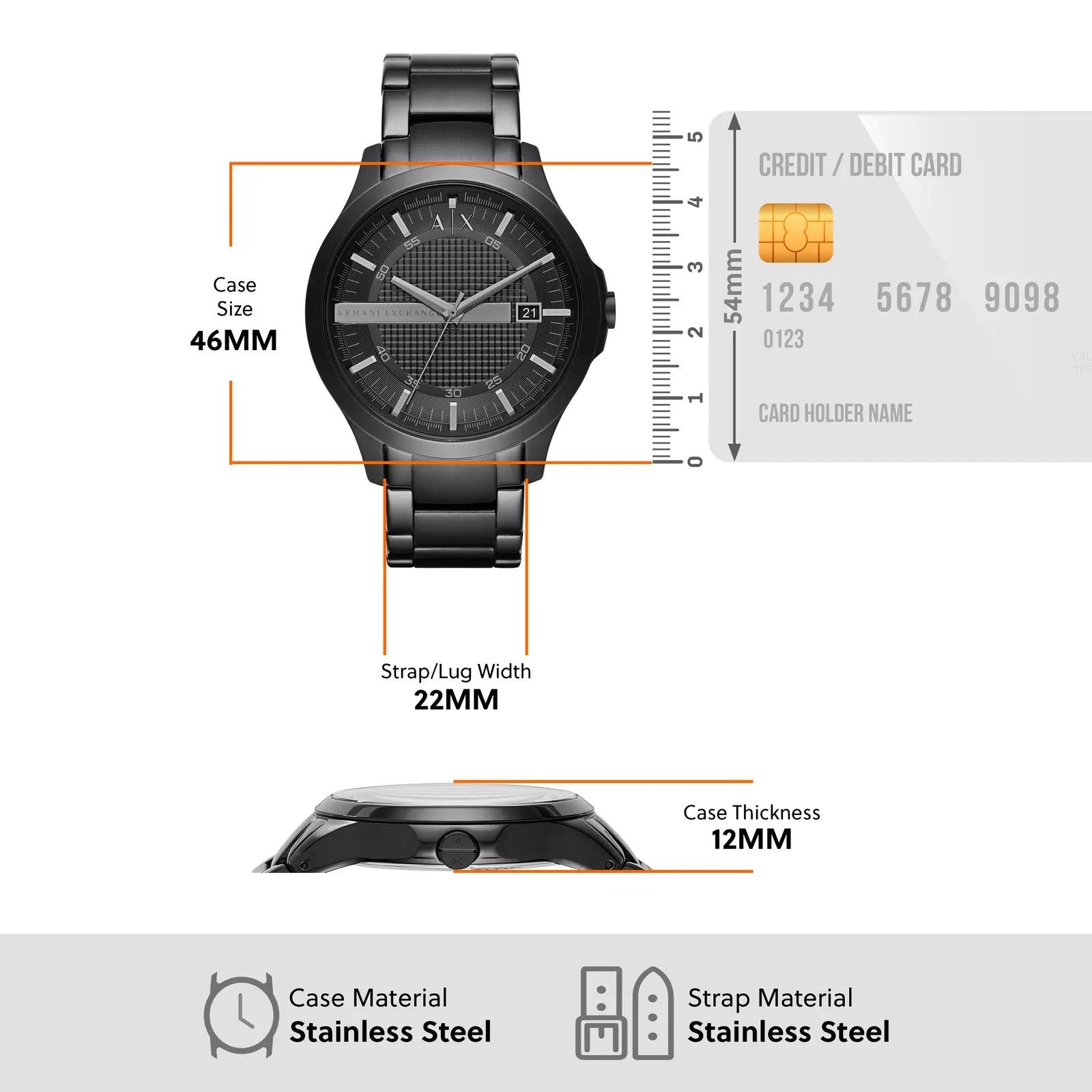 Armani Exchange Three Hand-Date