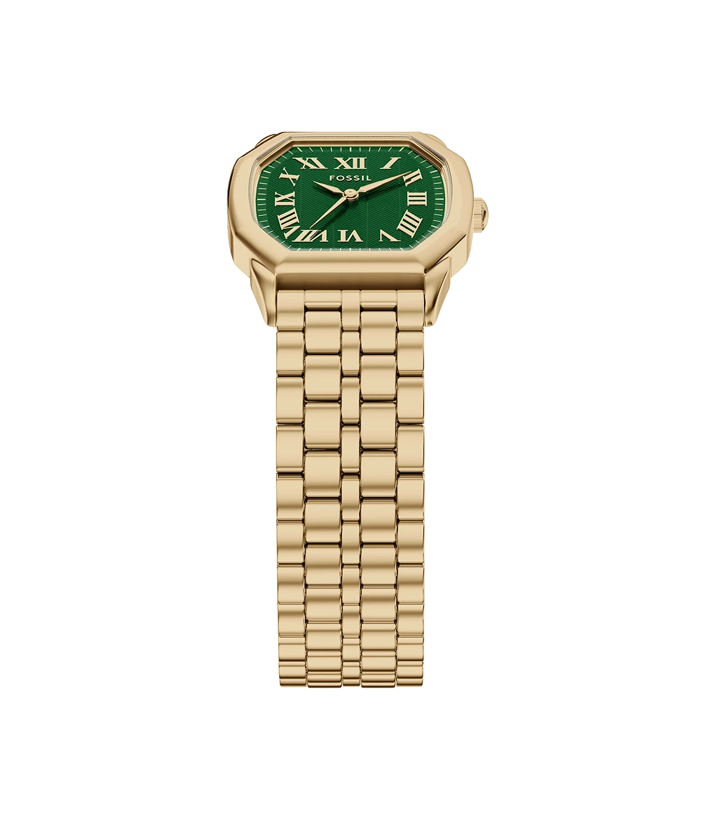 Fossil Harlow Three-Hand Gold-Tone Stainless Steel Watch