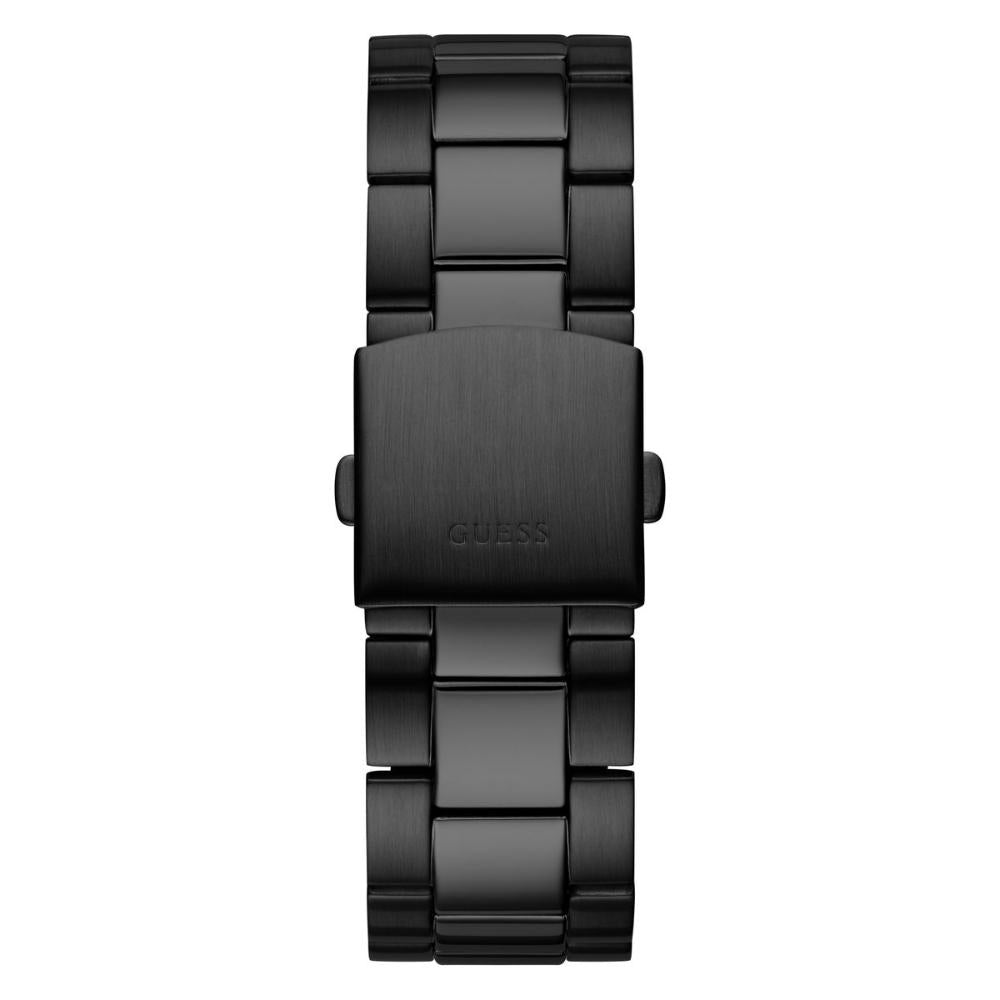 Guess Men Black Analog Stainless-Steel Watch