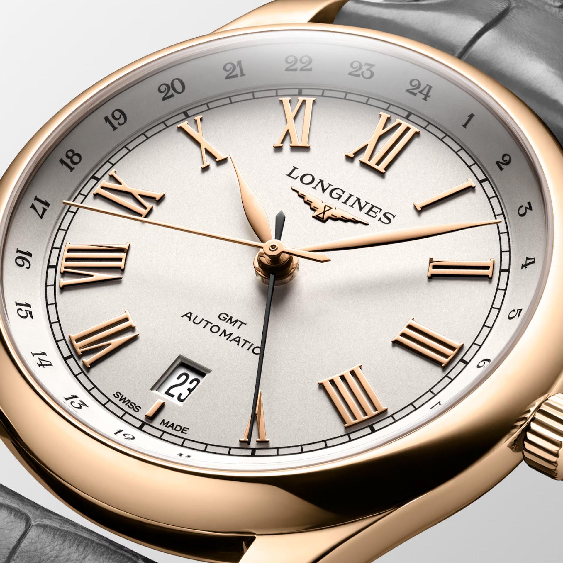 THE LONGINES MASTER COLLECTION GMT "LIMITED TO 500 PIECES"