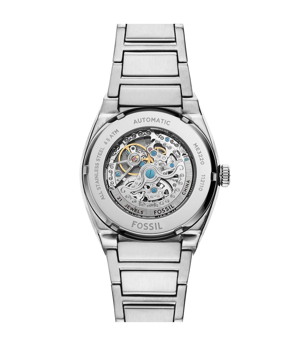 Fossil Everett Automatic Stainless-Steel Watch