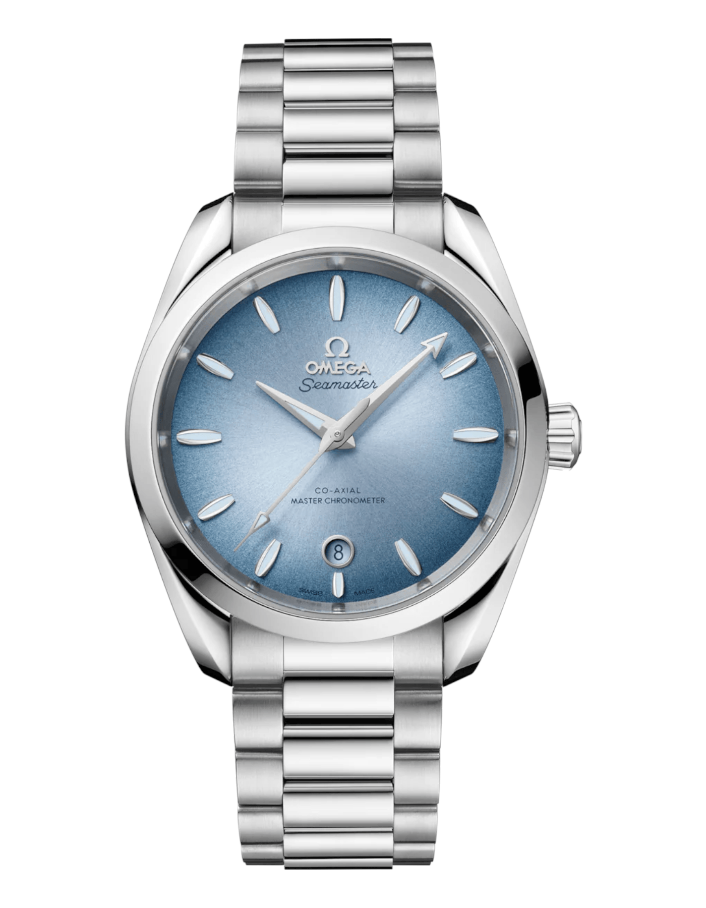 SEAMASTER AQUA TERRA 150M CO‑AXIAL MASTER CHRONOMETER 38MM "SUMMER BLUE"