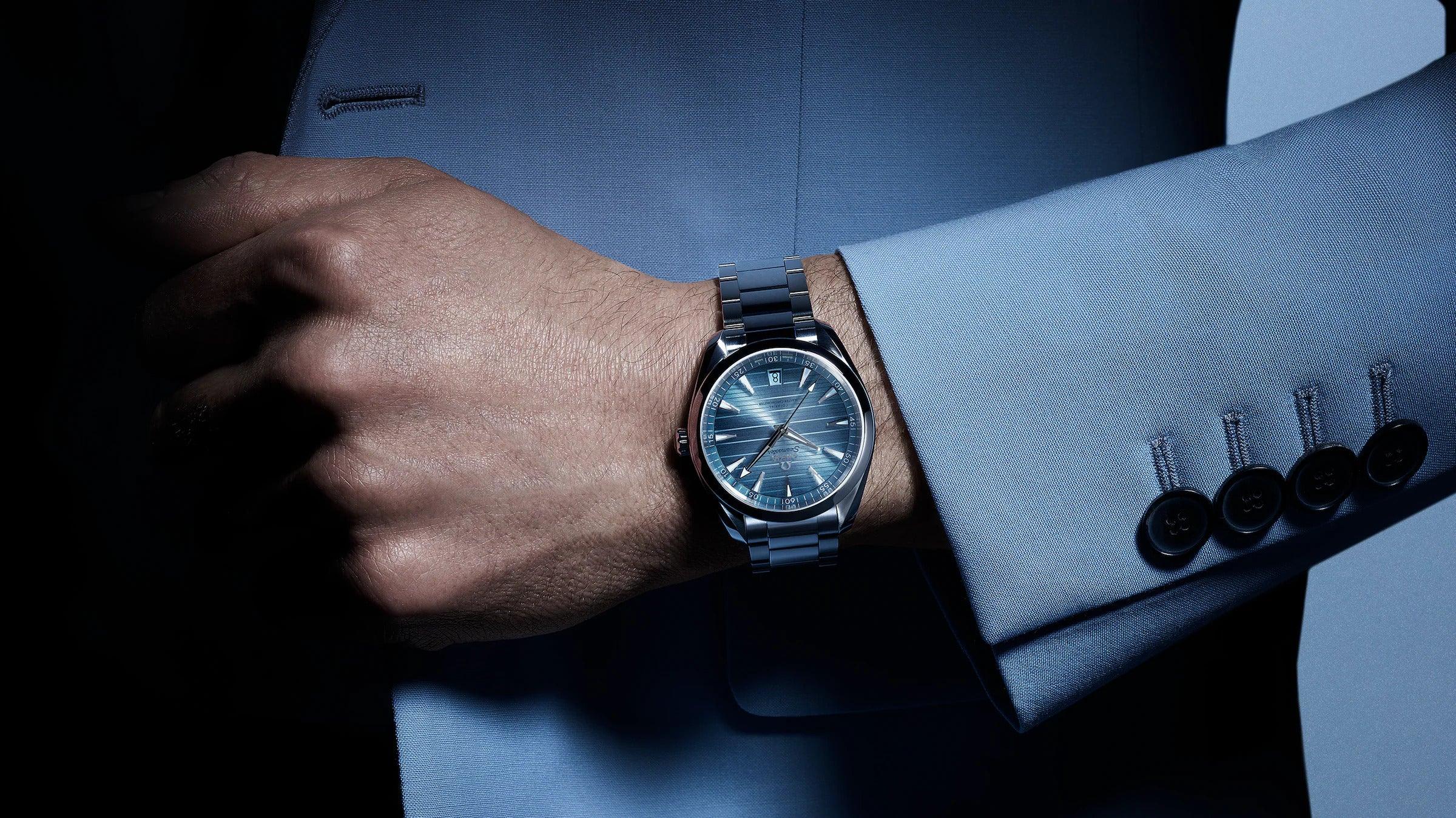 SEAMASTER AQUA TERRA 150M CO‑AXIAL MASTER CHRONOMETER 41MM "SUMMER BLUE"