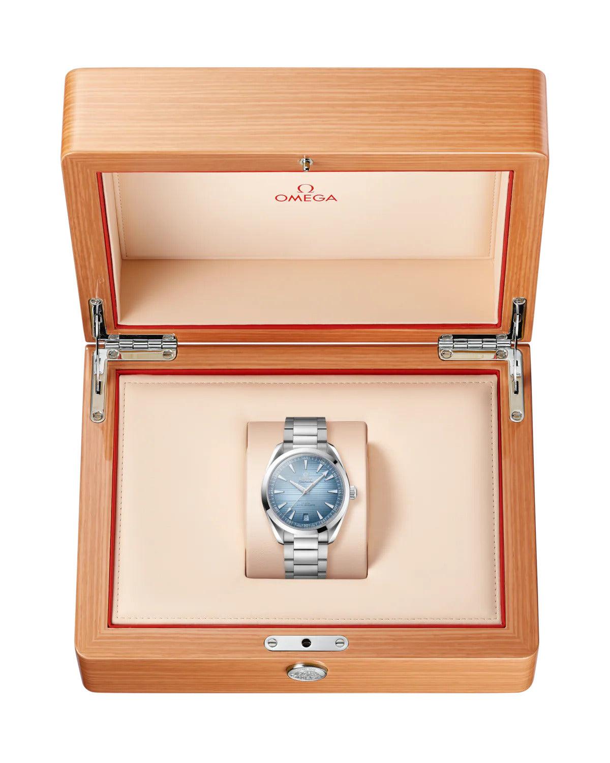 SEAMASTER AQUA TERRA 150M CO‑AXIAL MASTER CHRONOMETER 41MM "SUMMER BLUE"