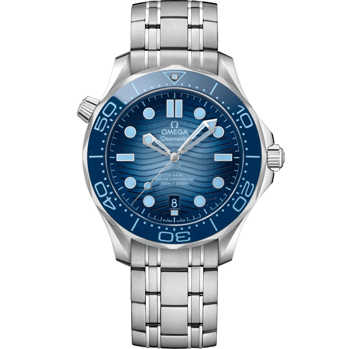 SEAMASTER DIVER 300M CO‑AXIAL MASTER CHRONOMETER 42 MM "SUMMER BLUE"