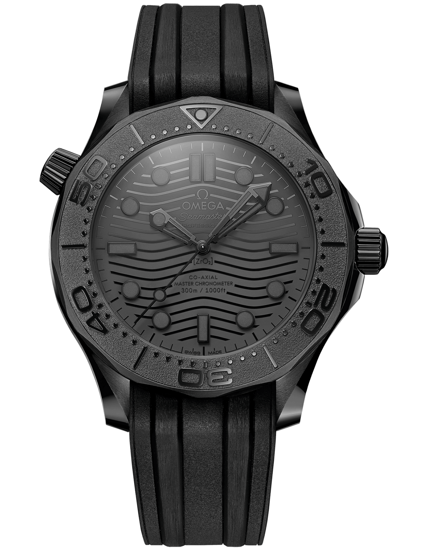 SEAMASTER DIVER 300M CO‑AXIAL MASTER CHRONOMETER 43.5 MM "Black Black"