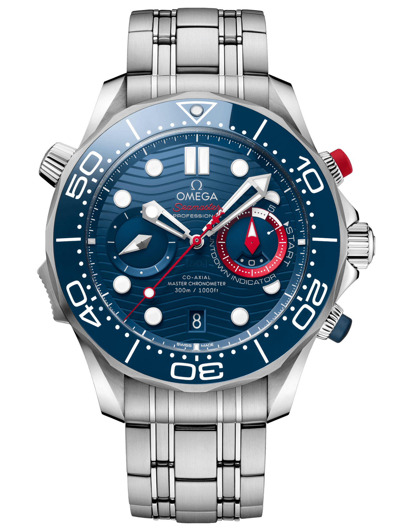 SEAMASTER DIVER 300M CO‑AXIAL MASTER CHRONOMETER CHRONOGRAPH 44 MM "America's Cup"