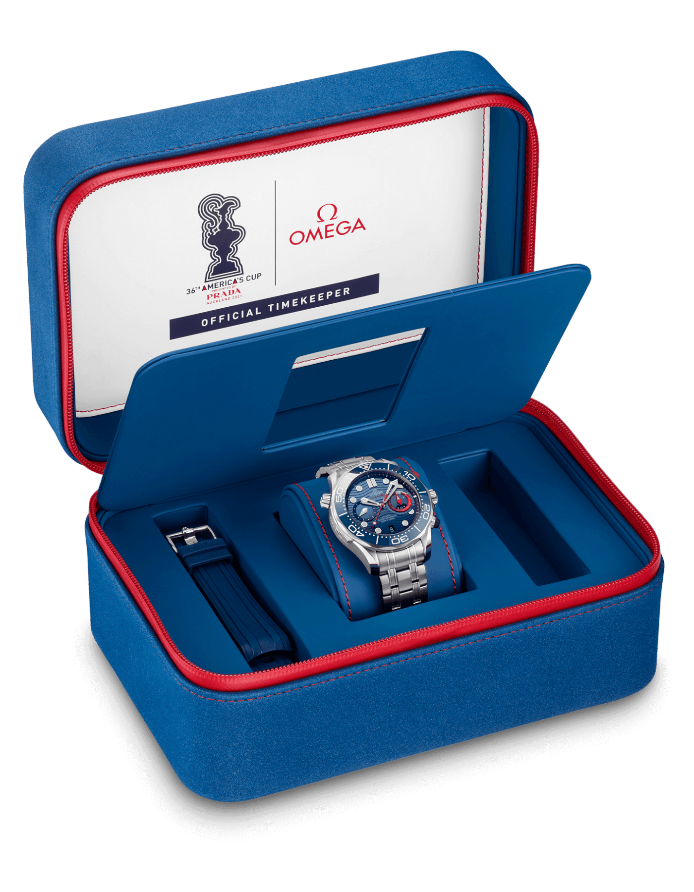 SEAMASTER DIVER 300M CO‑AXIAL MASTER CHRONOMETER CHRONOGRAPH 44 MM "America's Cup"