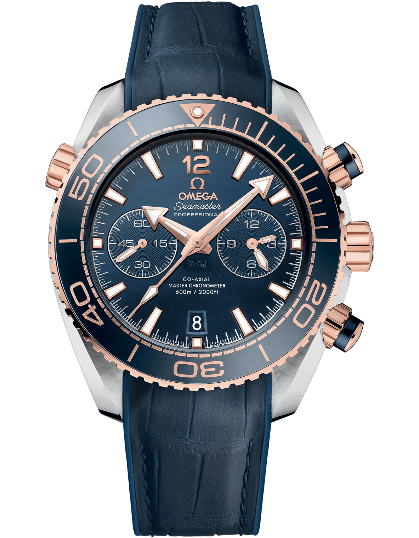SEAMASTER PLANET OCEAN 600M CO‑AXIAL MASTER CHRONOMETER CHRONOGRAPH 45.5 MM
