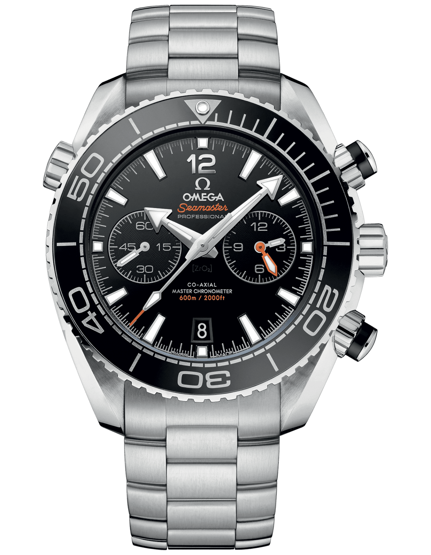 SEAMASTER PLANET OCEAN 600M CO‑AXIAL MASTER CHRONOMETER CHRONOGRAPH 45.5MM