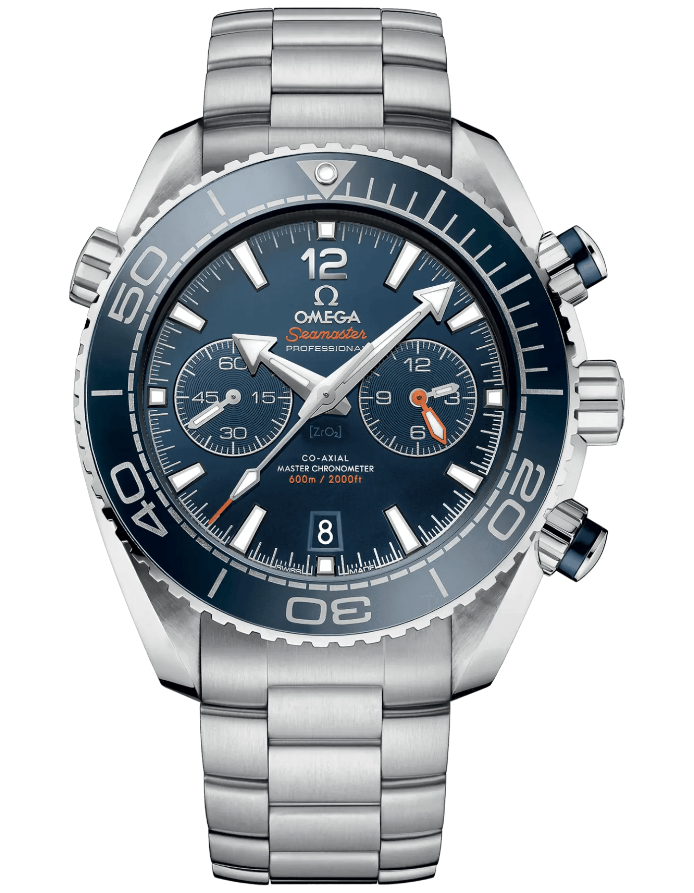 Seamaster Planet Ocean 600m Co‑Axial Master Chronometer Chronograph 45.5mm