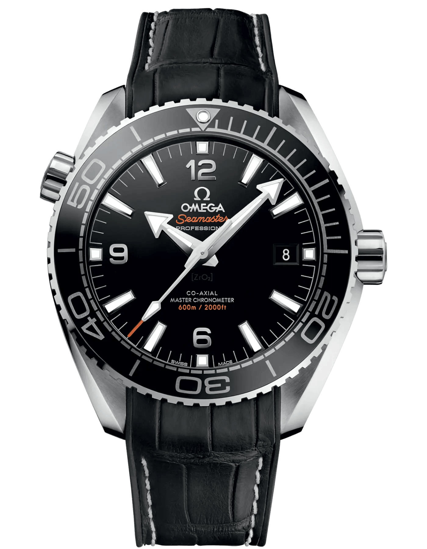 Omega planet ocean 43.5 rubber strap hot sale