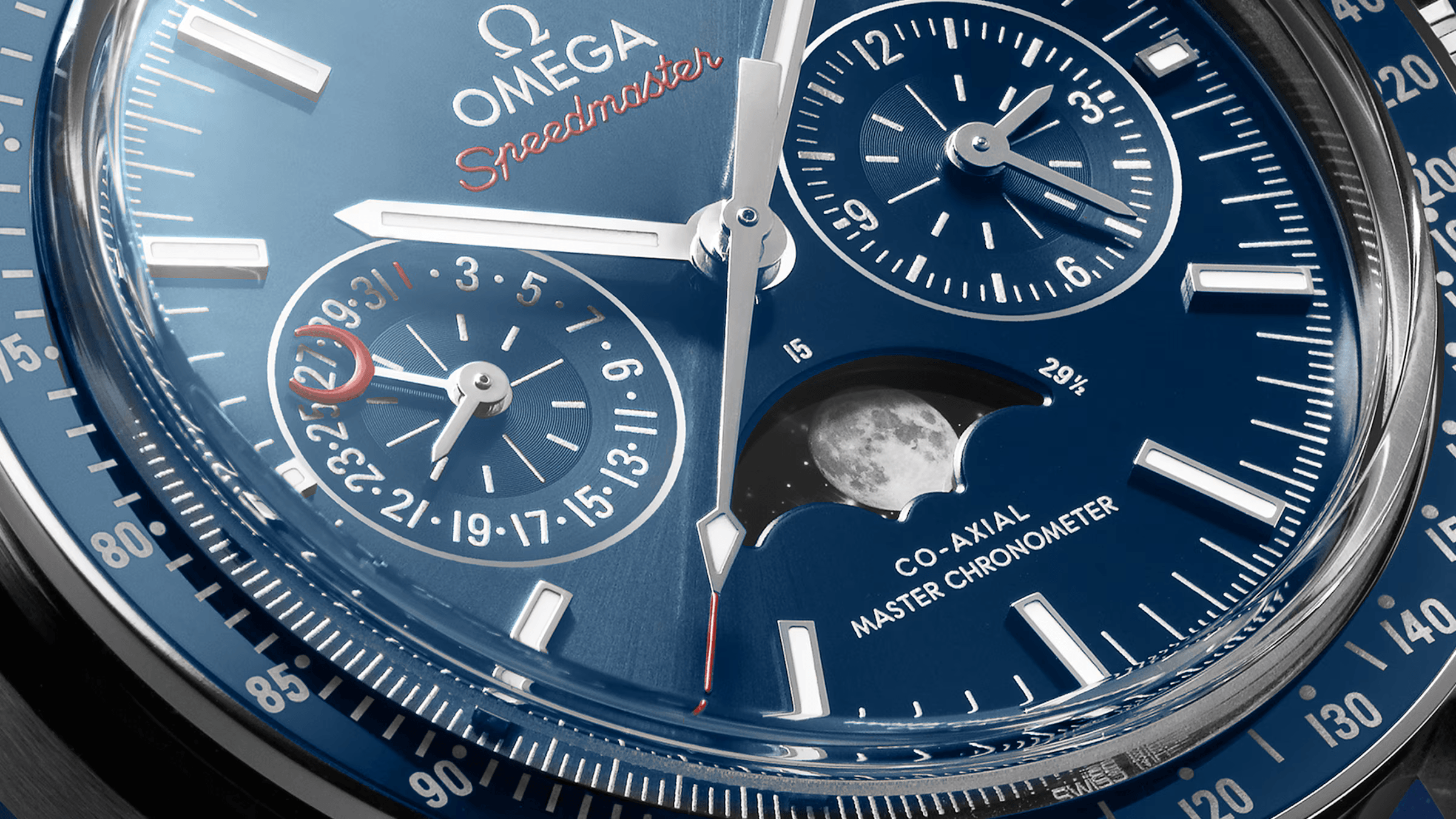 SPEEDMASTER MOONPHASE CO‑AXIAL MASTER CHRONOMETER MOONPHASE CHRONOGRAPH 44.25 MM