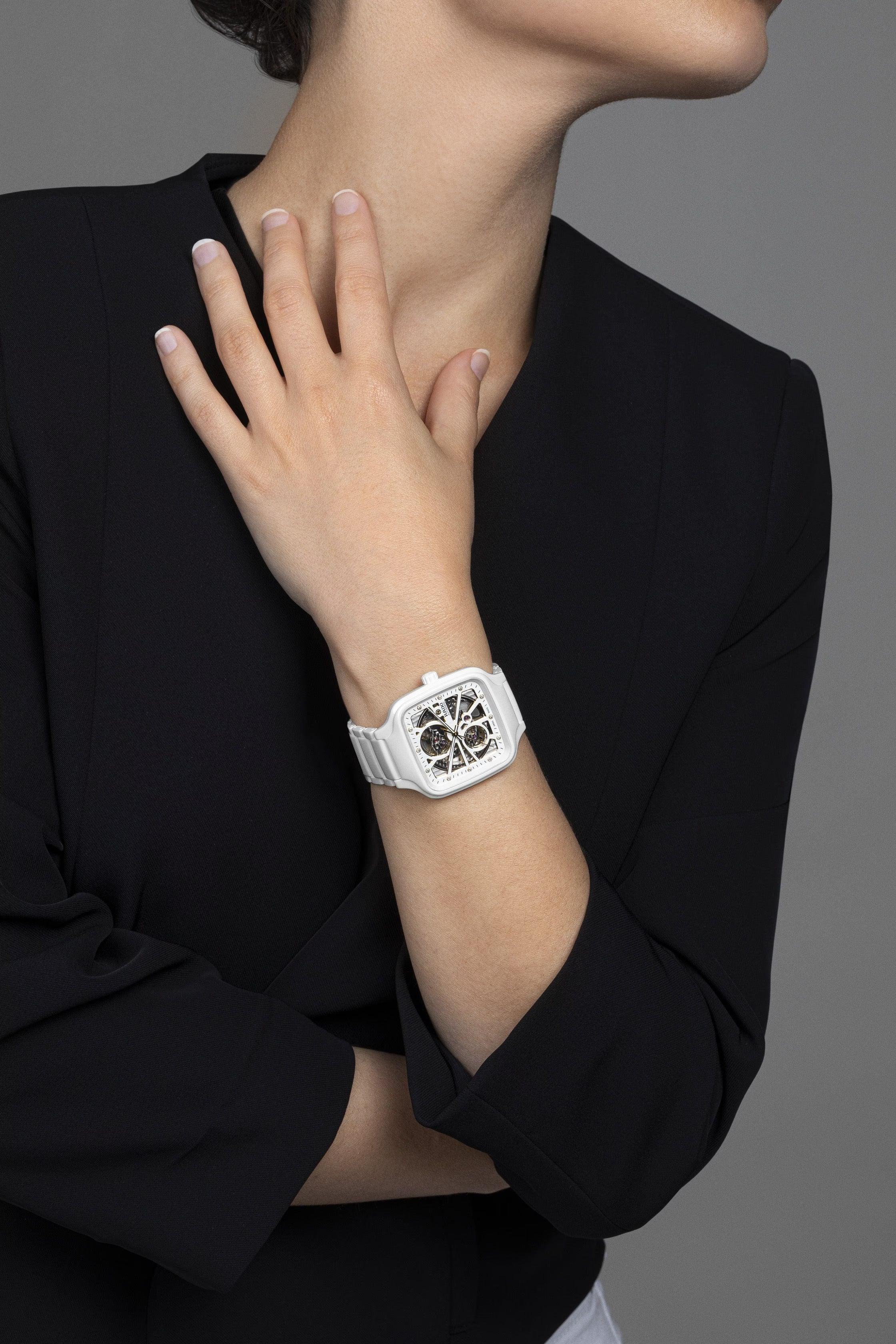 True Square Automatic Open Heart