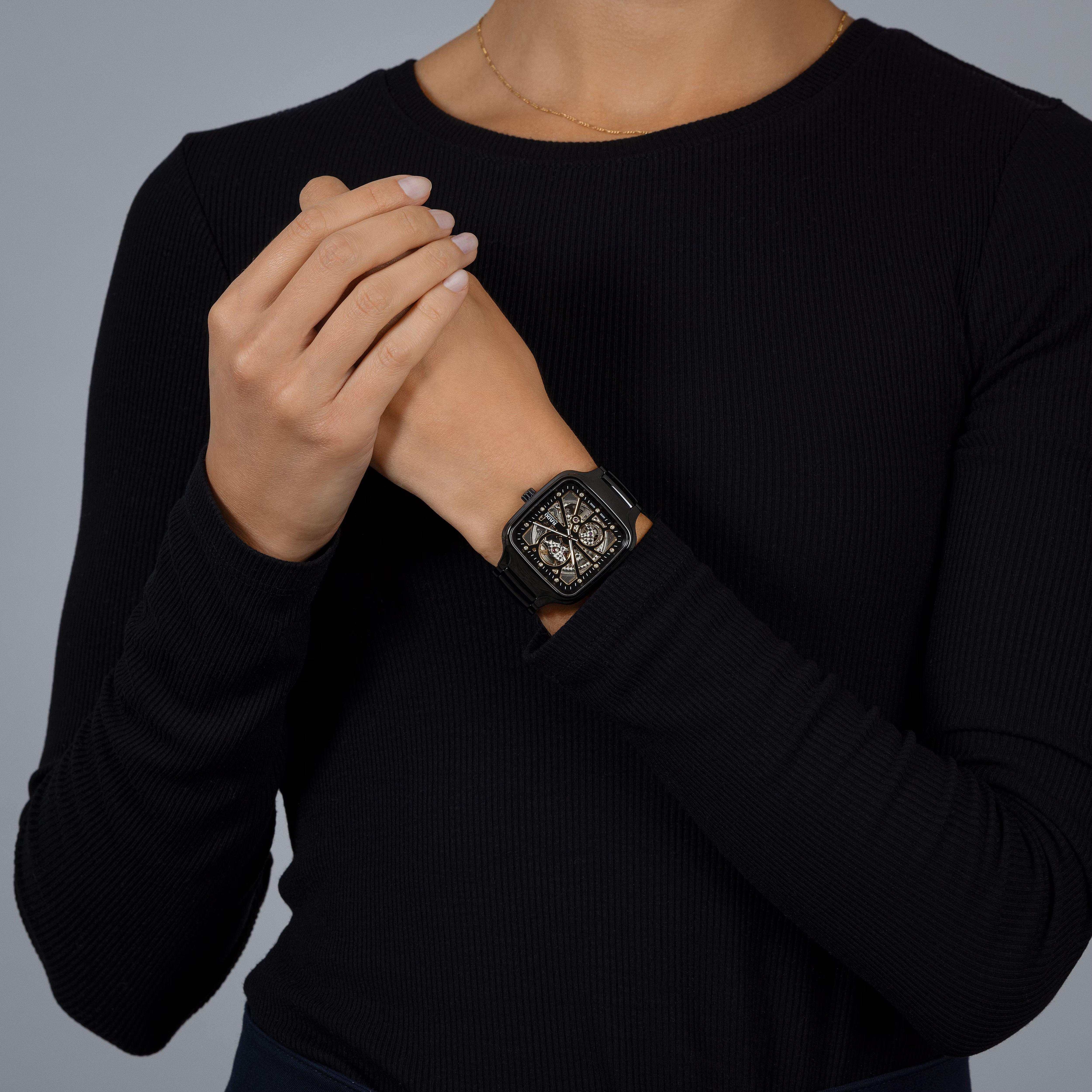 True Square Automatic Open Heart