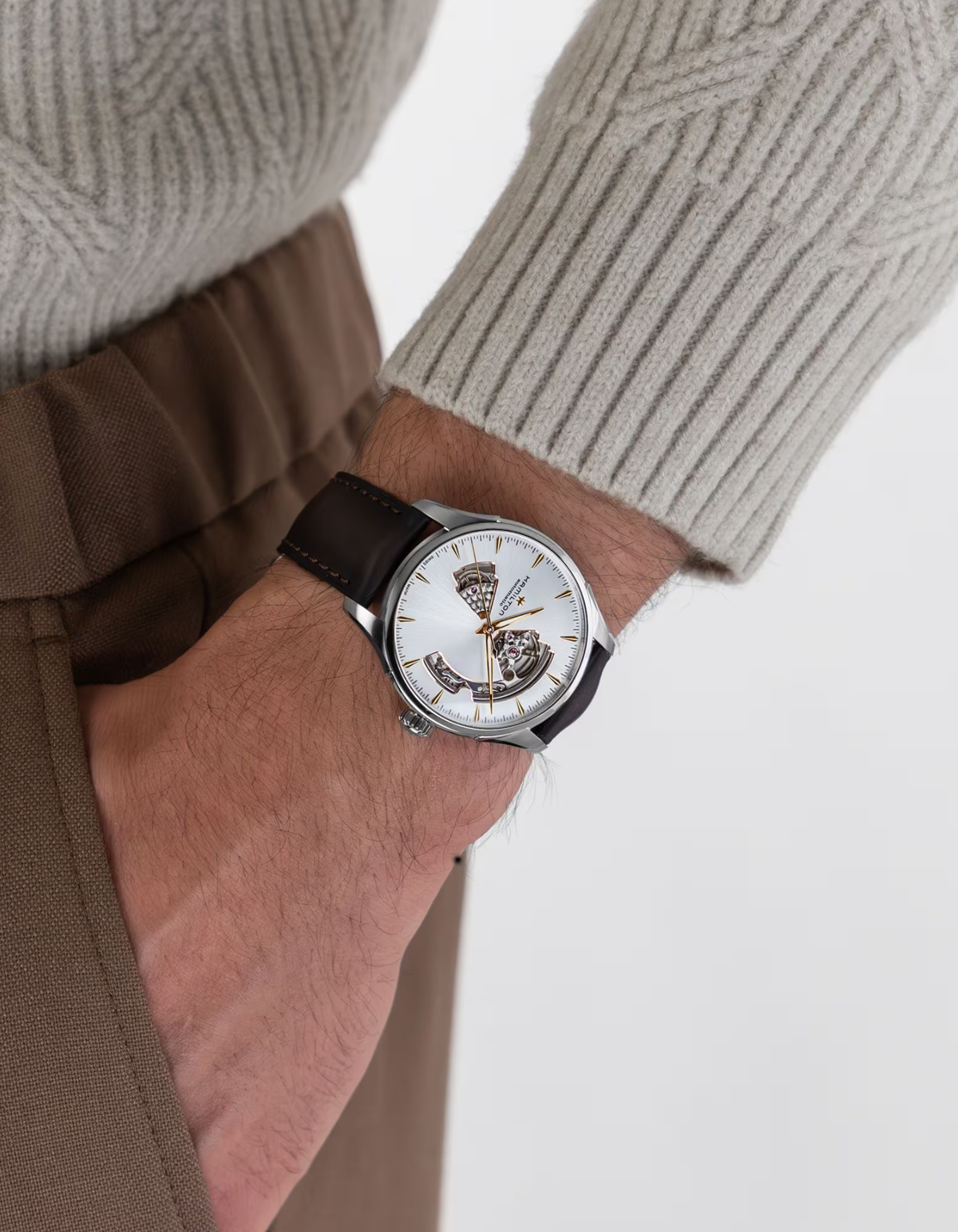 Hamilton Jazzmaster Open Heart Auto