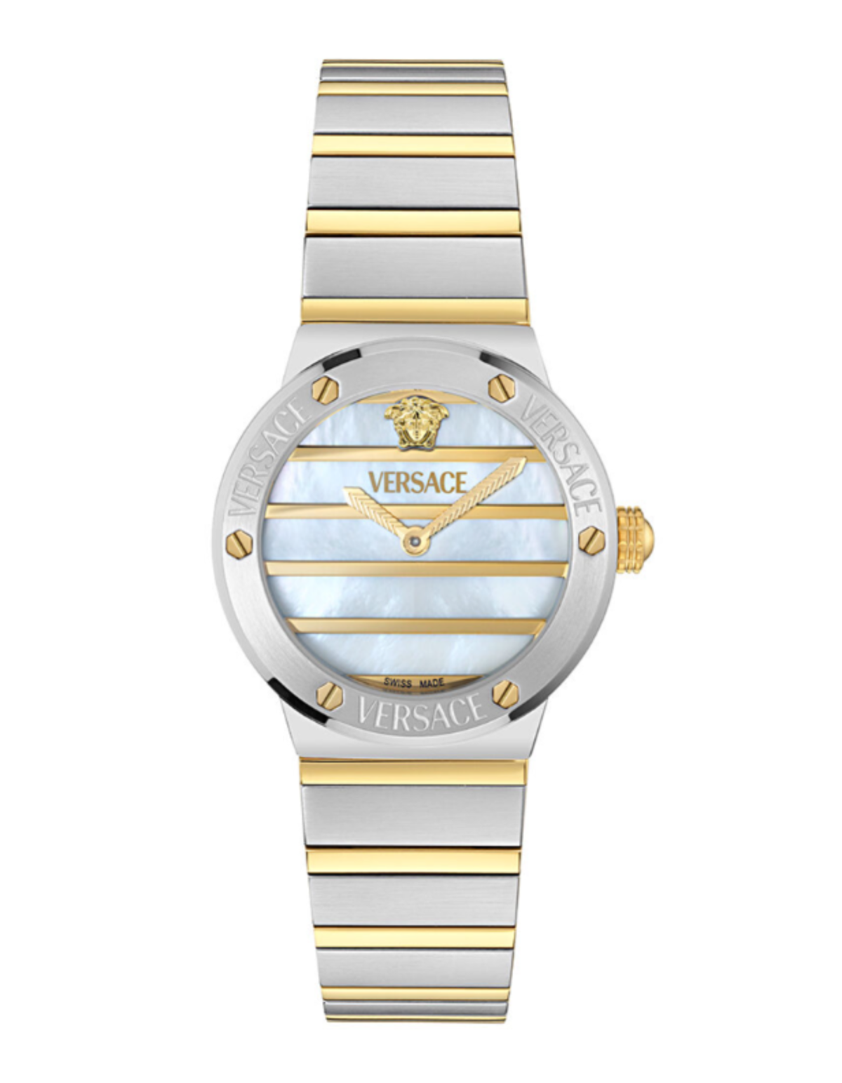 Versace Greca Logo Pearl