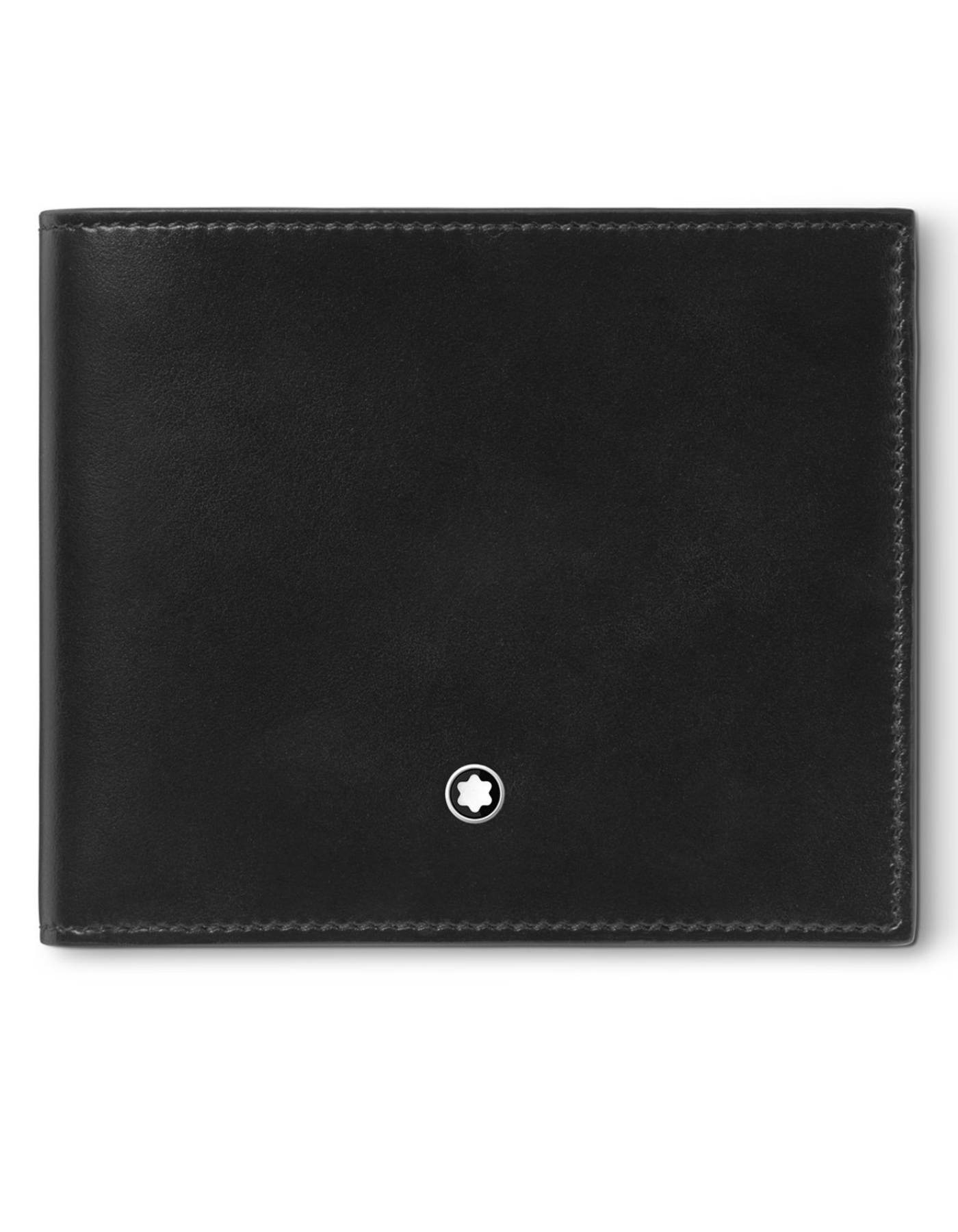 Black Meisterstuck Small Leather 8cc Bi-Fold Wallet