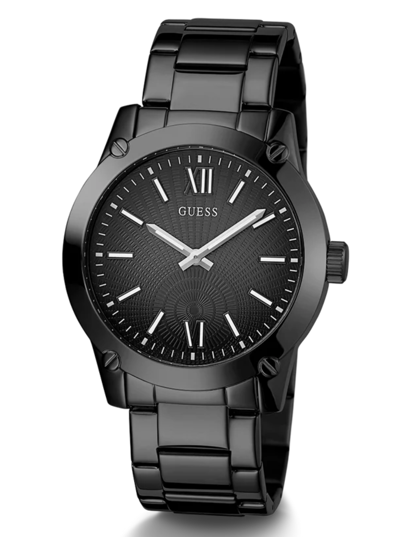 Guess Men's Black Analog Watch